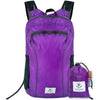 4Monster Hiking Daypack,Water Resistant Lightweight Packable Backpack for Travel Camping Outdoor - Purple