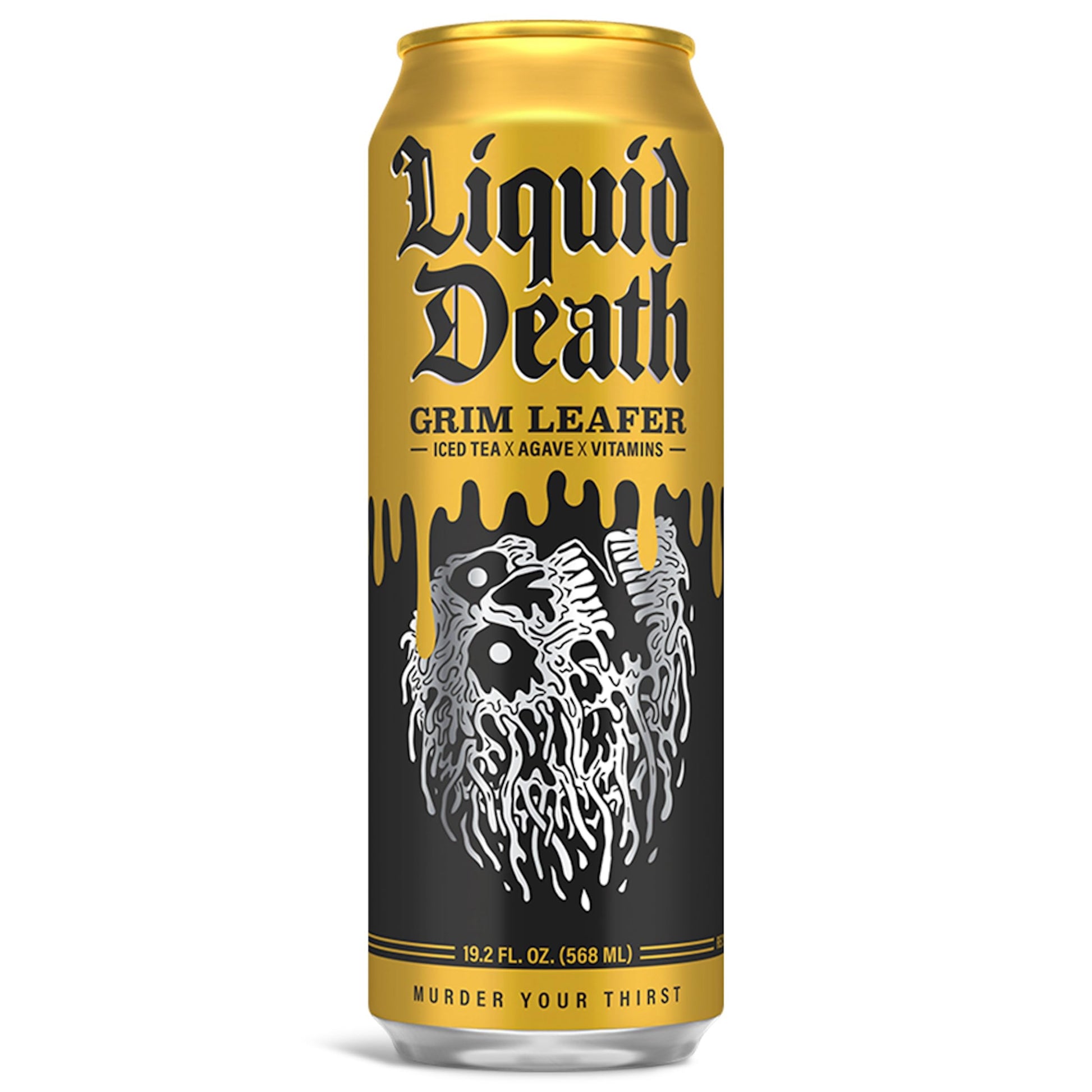 Buy now Liquid Death Iced Tea - Blueberry Buzzsaw (Blueberry-Flavored Black Tea), Less Sugar*, Boost of Caffeine, B Vitamins, No Artificial Sweeteners, 12 Fl Oz (Pack of 12) at indiglob india