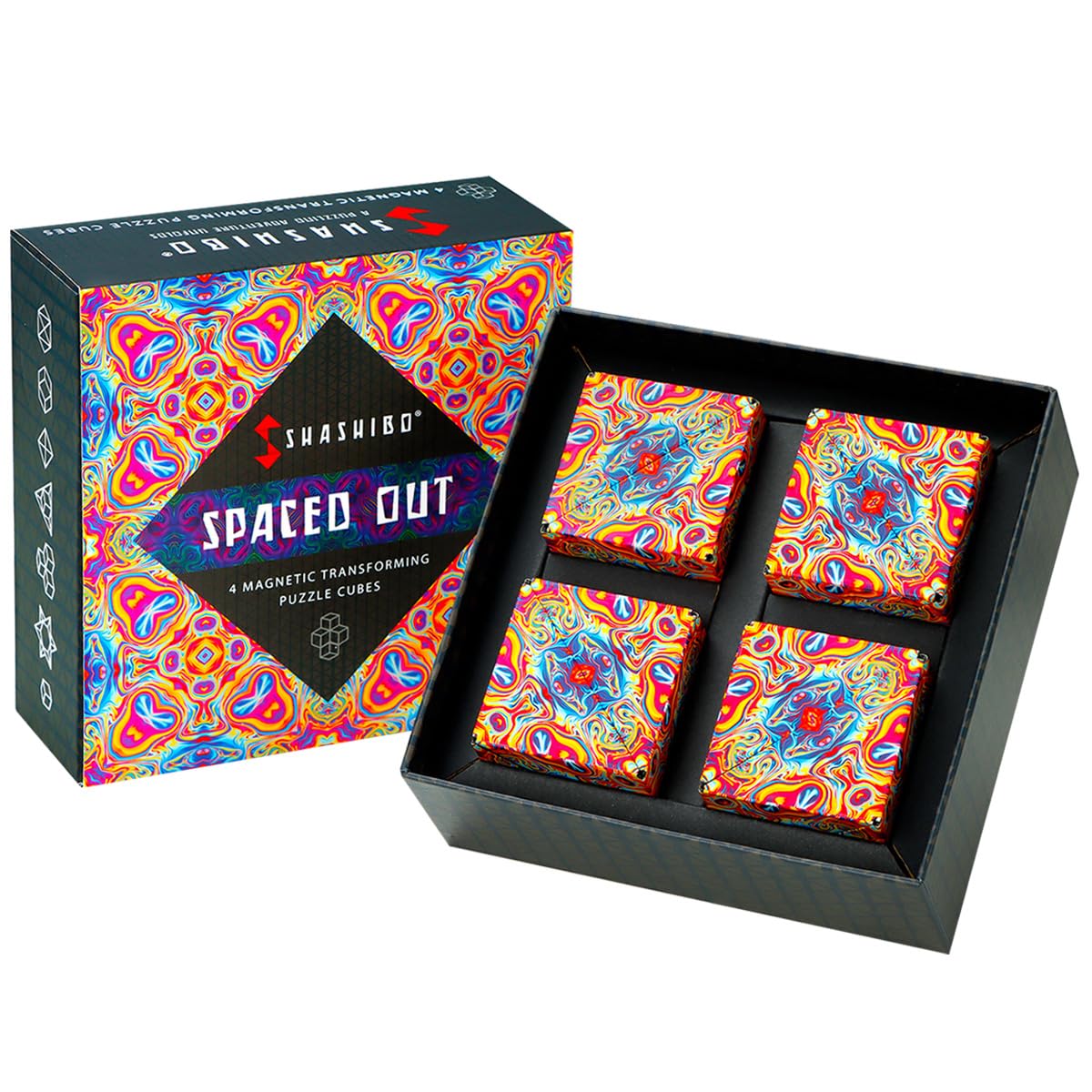 Buy now Shashibo Shape Shifting Box - Award-Winning Fidget Toy w/ 36 Rare Earth Magnets - Fidget Cube Transforms Into Over 100 Shapes, Sensory Toy Gift for Kids, Teens, and Adults (Undersea) at indiglob india