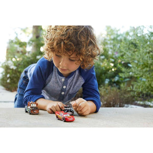Mattel Disney and Pixar Cars Toys, Radiator Springs 3-Pack of Die-cast Toy Cars & Trucks with Lightning McQueen, Mater & Sheriff
