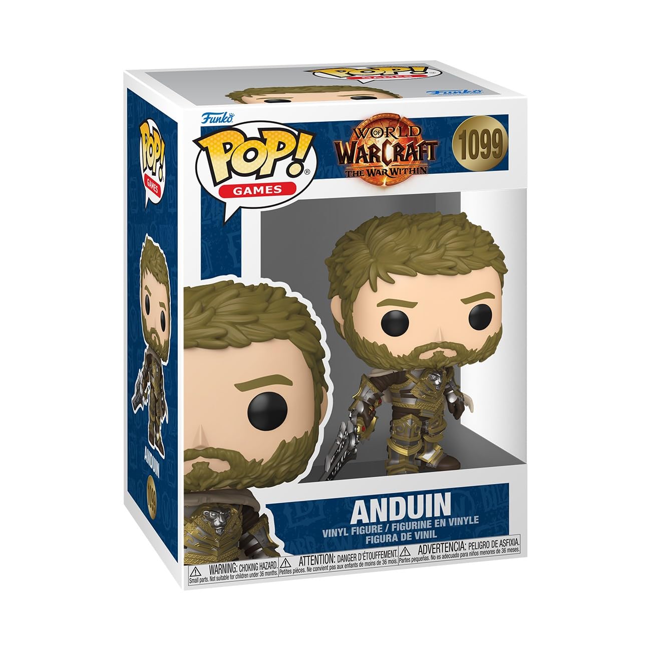 Buy now Funko Pop! Games: World of Warcraft - Anduin - Collectable Vinyl Figure - Gift Idea - Official Merchandise - Toys for Kids & Adults - Video Games Fans - Model Figure for Collectors at indiglob india