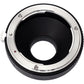 Fotasy 16mm Prime Black C Mount & Nikon F Lens Adapter, Manual Focus, No Electrical Contacts, Compatible with CCTV, Microscope Cameras & Cine Movie Making System
