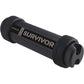 Corsair Flash Survivor Stealth 32GB USB 3.0 Flash Drive, Black