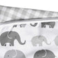 Buy now Boppy Nursing Pillow Cover, Premium Quick-Dry Fabric, Gray Elephants, Fits The Original Support Boppy Pillow for Breastfeeding and Bottle Feeding, Cover Only at indiglob india