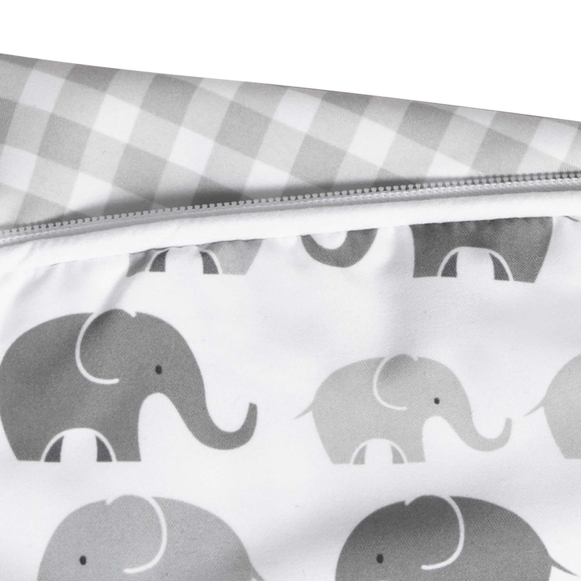 Buy now Boppy Nursing Pillow Cover, Premium Quick-Dry Fabric, Gray Elephants, Fits The Original Support Boppy Pillow for Breastfeeding and Bottle Feeding, Cover Only at indiglob india