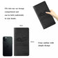 Buy now Leather Car Registration and Insurance Card Holder, Car Document Holder for Cards License with Magnetic Shut (Black, large) at indiglob india