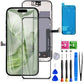 Buy now for iPhone 11 Screen Replacement 6.1 3D Touch Screen LCD Display Digitizer for A2111, A2223, A2221 Cell Phone Repair Kits+ Waterproof Frame Adhesive Sticker+Screen Tempered Protector+Face ID for iphone 15pro at indiglob india