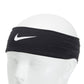 Nike Fury Headband, Black, 2.0(OSFM, Black/White)