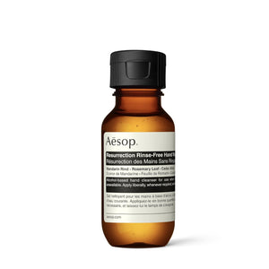 Aesop Resurrection Rinse-Free Hand Wash | Aromatic, Alcohol-Based Gel with Purifying and Hydrating Properties | Cleanses without Water | 1.7 oz