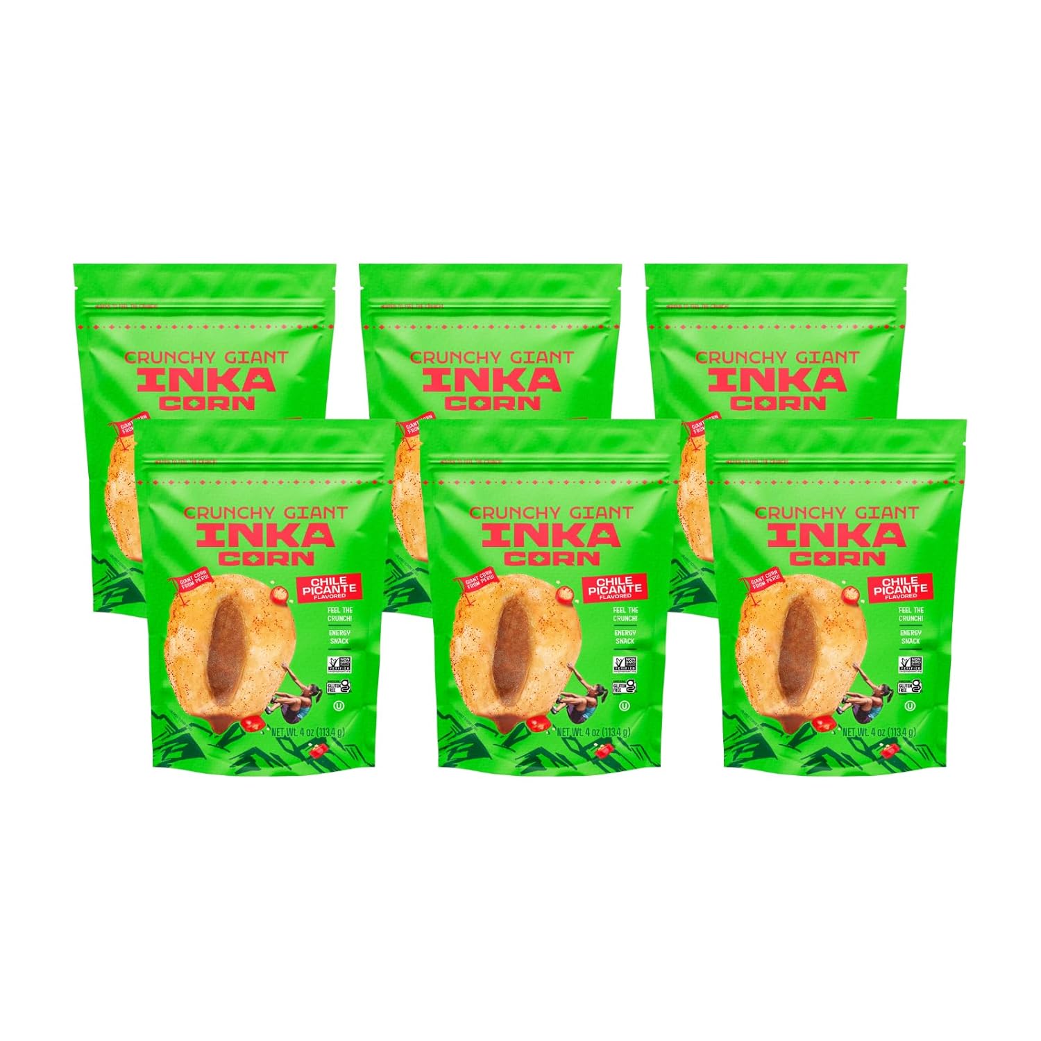 Buy now Inka Corn, Chili Picante, 4 Ounce (Pack of 6) 4 Ounce (Pack of 6) Chili Picante at indiglob india