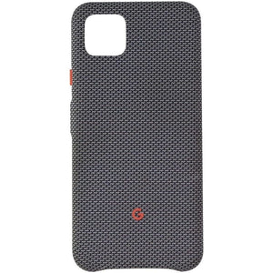 Google Pixel 4 XL Polycarbonate Case, Sorta Smokey Gray, Fabric Embellishment