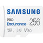 Samsung PRO Endurance 256GB MicroSDXC Memory Card with Adapter for Dash Cam, Body Cam, and Security Camera, Class 10, U3, V30 (‎MB-MJ256KA/AM)