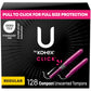 Buy now U by Kotex Tampons, Click Compact, Super Plus Absorbency, Unscented, 45 Count at indiglob india
