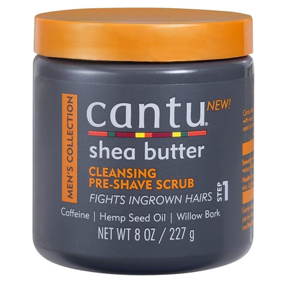 Cantu Mens Cleansing Pre-shave Scrub, 8 Oz