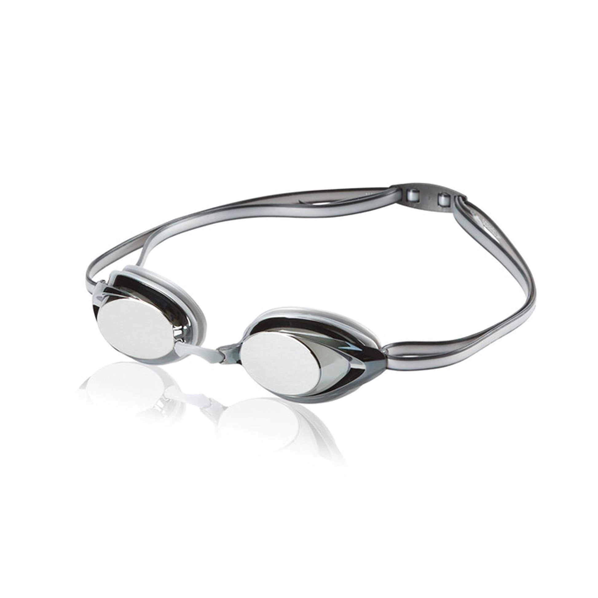 Buy now Speedo Unisex-child Swim Goggles Vanquisher 2.0 Junior Mirrored Silver at indiglob india