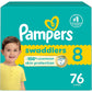 Pampers Baby Diapers - Swaddlers - Size 3, 168 Count, Ultra Absorbent Disposable Infant Diaper