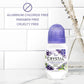 Crystal Mineral Deodorant Roll-On, Lavender & White Tea, Purple, 2.25 Fl Oz