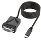 SABRENT USB 2.0 to Serial (9 Pin) DB 9 RS 232 Converter Cable, Prolific Chipset, HEXNUTS, [Windows 11/10/8.1/8/7/VISTA/XP, Mac OS X 10.6 and Above] 2.5 Feet (CB-DB9P)