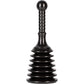 Buy now Master Plunger MPS4 Sink & Drain Plunger for Kitchen Sinks, Bathroom Sinks, Showers, and Bathtubs. Small and Strong Design with Large Bellows Commercial & Residential Use, Black at indiglob india