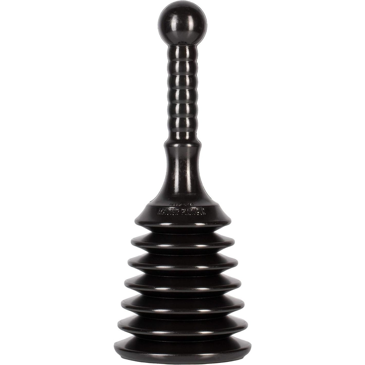 Buy now Master Plunger MPS4 Sink & Drain Plunger for Kitchen Sinks, Bathroom Sinks, Showers, and Bathtubs. Small and Strong Design with Large Bellows Commercial & Residential Use, Black at indiglob india