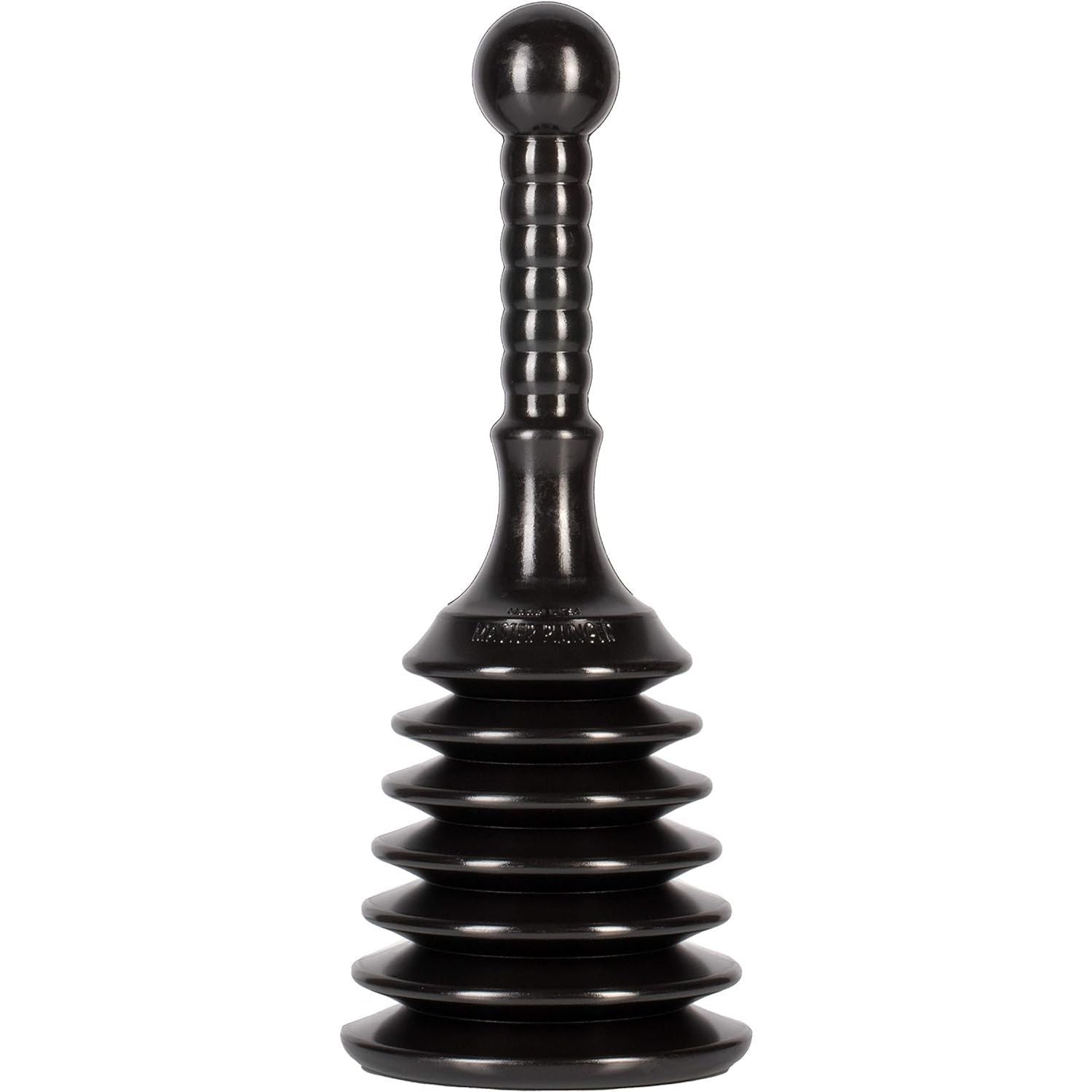 Buy now Master Plunger MPS4 Sink & Drain Plunger for Kitchen Sinks, Bathroom Sinks, Showers, and Bathtubs. Small and Strong Design with Large Bellows Commercial & Residential Use, Black Black at indiglob india