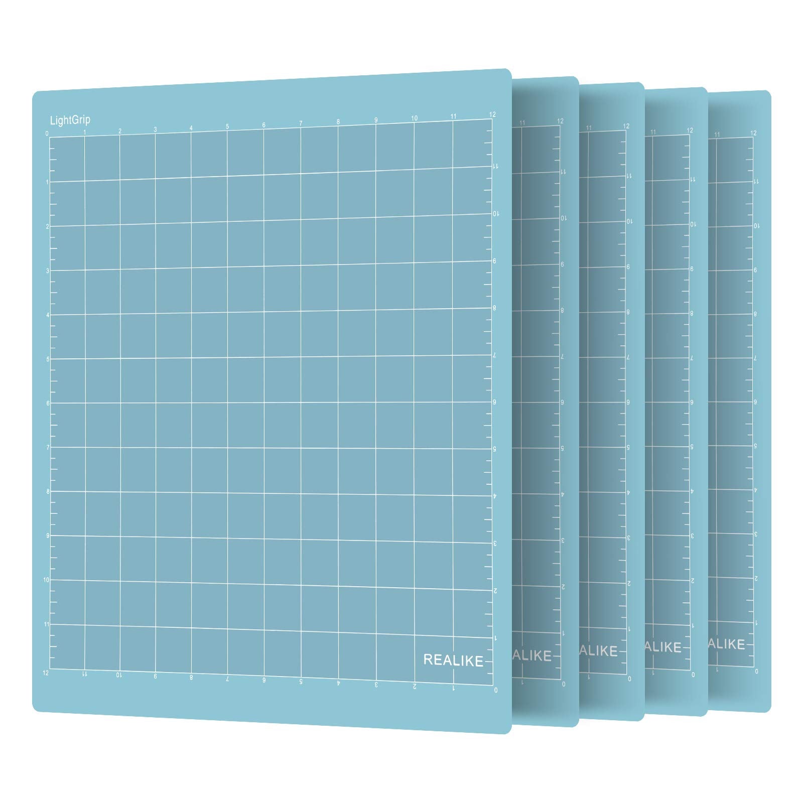 Buy now REALIKE 12x12 Cutting Mat Compatible with Cricut Maker 3/Maker 4/Maker/Explore 3/4/Air 2/Air/One(3 Mats), Gridded Adhesive Non-Slip Cut Mat for Crafts, Quilting, Sewing and All Arts (Variety) at indiglob india