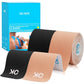 OK TAPE Kinesiology Tape 10 inches Precut, 20 Strips, Cotton Elastic Athletic Tape Latex Free, 2in x 16ft, Black