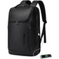 BANGE Business Smart Backpack Waterproof fit 15.6 Inch Laptop Backpack with USB Charging Port,Travel Durable Backpack