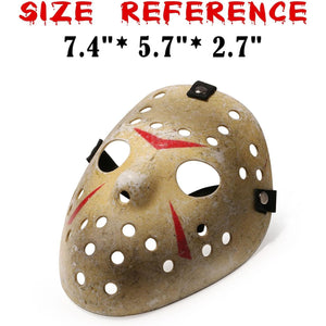 Costume Mask Kid Mask for 3 to 8 Years Old Kids Cosplay Halloween Prop Hockey Party Yellow