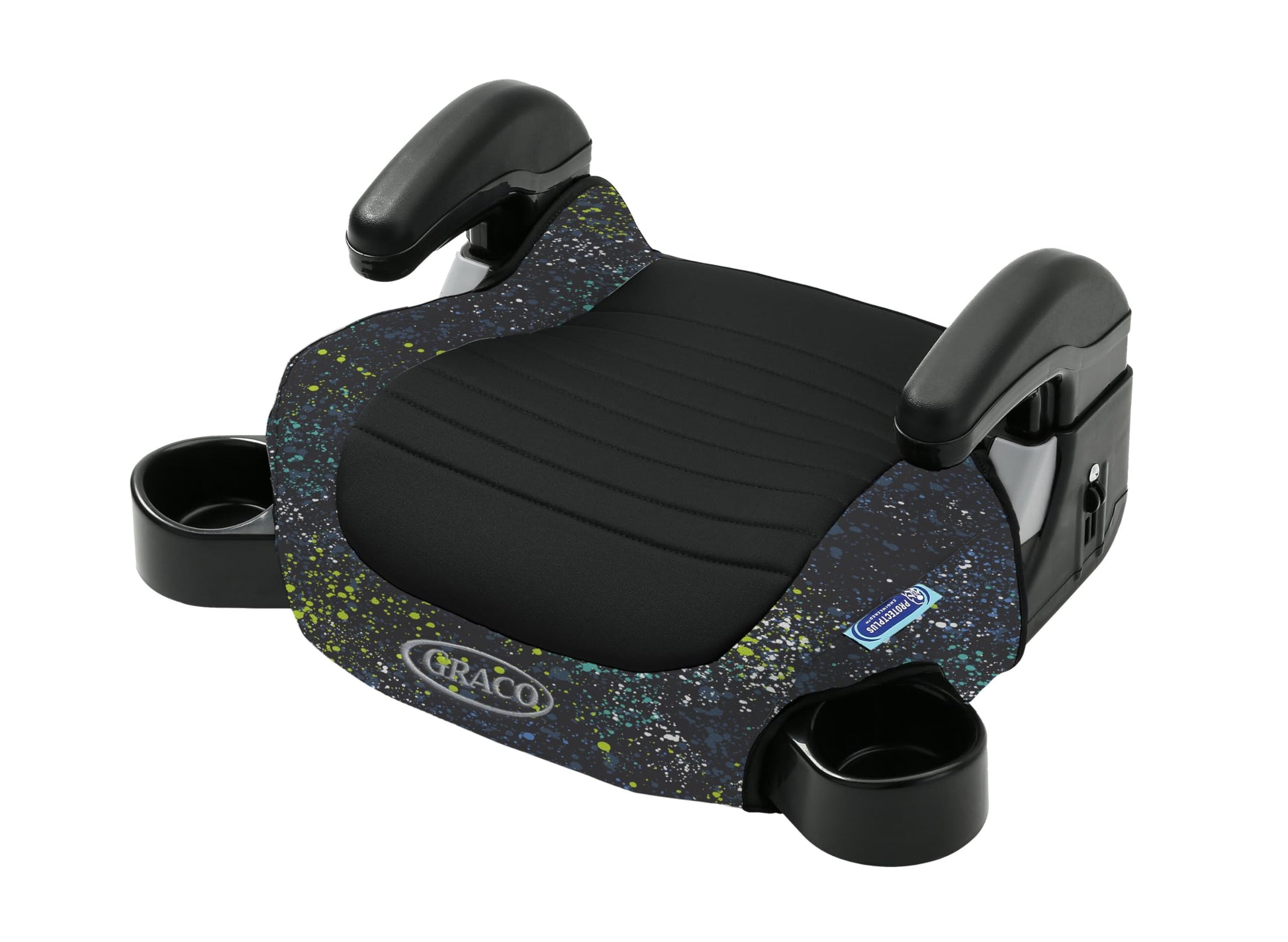 Buy now Graco TurboBooster 2.0 Backless Booster Car Seat, Trisha, Easy to Clean with Halfway Cup Holders Splatter Art at indiglob india