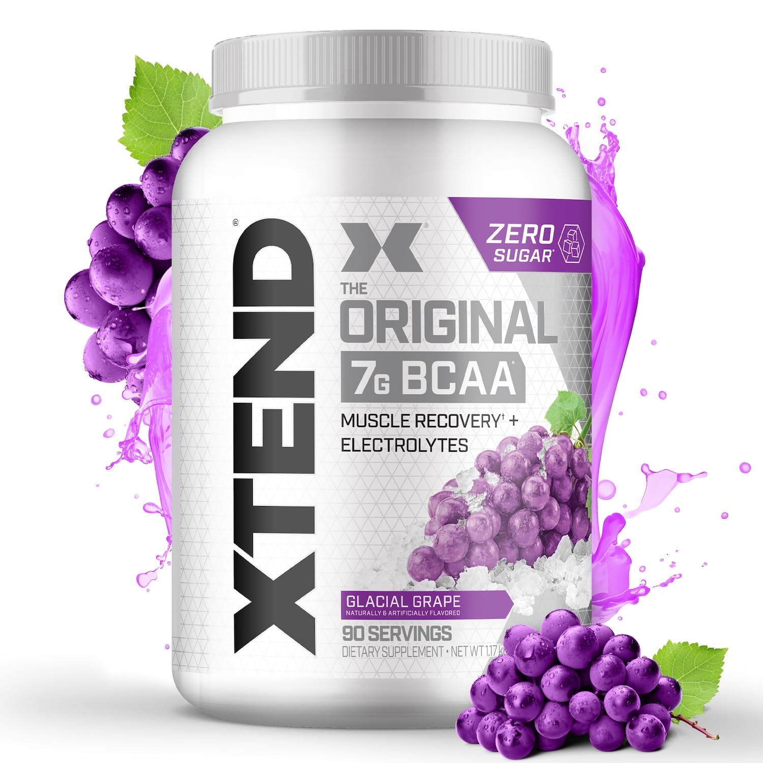 Buy now Xtend Original BCAA Powder 7g BCAA and 2.5g L-Glutamine, Sugar Free Post Workout Muscle Recovery Drink with Amino Acids for Men & Women, 30 Servings at indiglob india
