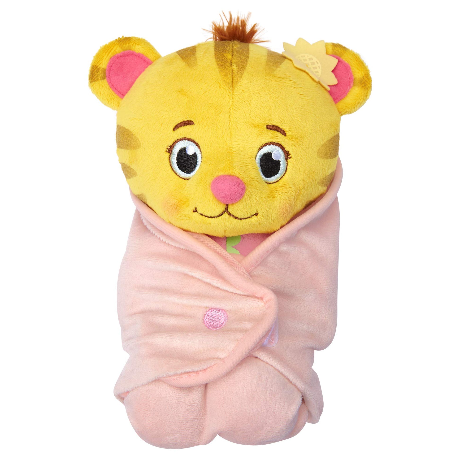 Buy now JAKKS Pacific Daniel Tiger's Neighborhood Cute and Cuddly Baby Margaret Plush Pink/Yellow at indiglob india