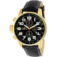Buy now Invicta Men's I-Force Left Handed Quartz Watch with Leather Strap 3330 at indiglob india