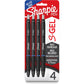 Sharpie S-Gel Pens, Medium Point (0.7mm), Blue Ink, 12 Count - Ideal for Writing, Journaling, Drawing, Coloring, Note-Taking, College Supplies