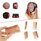 Beard Brush, Pure Boar Bristle Black Walnut Wood Beard Comb Brush for Men To Tame and Soften Your Facial Hair