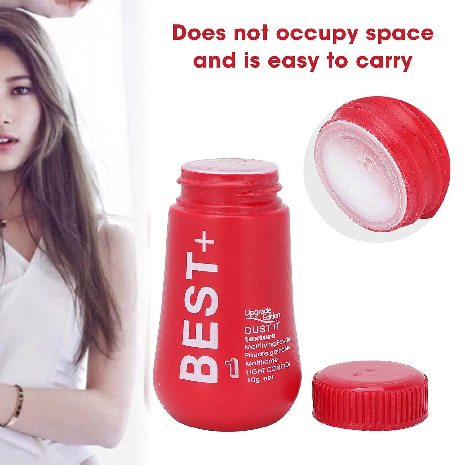 10g Texture Powder, Fluffy Hair Powder, Hair Styling Powder Hair Styling Mattifying Powder, Hair Volumizing Matte Hair Fluffy Powder Styling Products for Men and Women - My Store