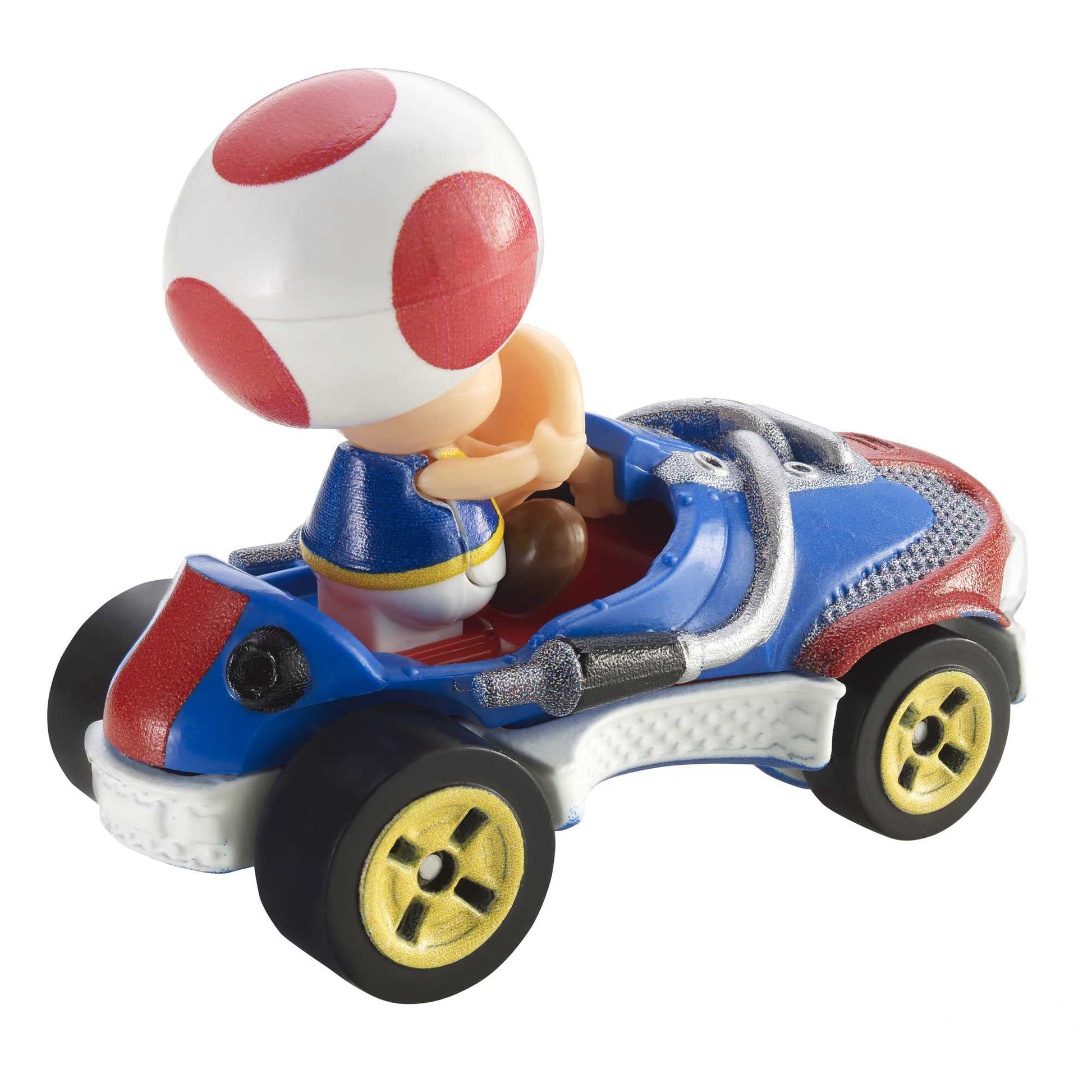 Buy now Hot Wheels GBG30 Mario Kart 1:64 Die-Cast Toad with Sneeker Vehicle at indiglob india