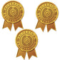 Great Papers! Starburst Ribbon Embossed Gold Foil Certificate Seal, for Diplomas and Awards, 48 Pack (903418)