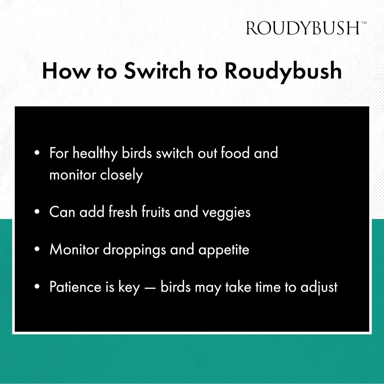 Buy now Roudybush Daily Maintenance Food for Birds - Scientifically Formulated Bird Feed - Bird Food Pellets w/Corn, Wheat, Soy & More - Nutritious & Healthy Feed for Birds (Medium, 22oz) at indiglob india