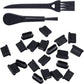 20 Pcs USB C Dust Plugs Cover for iPhone 17 Pro/Pro Max/Air/ 16/15 Series, Samsung Galaxy S25 S24 S23, Type C Charging Port Plug Cover with 2 Cleaning Brush