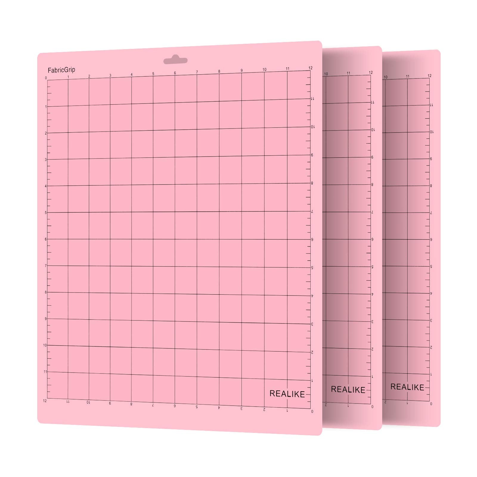 Buy now REALIKE 12x12 Cutting Mat Compatible with Cricut Maker 3/Maker 4/Maker/Explore 3/4/Air 2/Air/One(3 Mats), Gridded Adhesive Non-Slip Cut Mat for Crafts, Quilting, Sewing and All Arts (Variety) at indiglob india