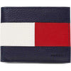 Tommy Hilfiger Men's Passcase Wallet with Removable ID Window - Blue/White/Red