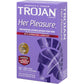 Buy now Trojan Her Pleasure Sensations Spermicidal Lubricated Condoms, 12ct at indiglob india
