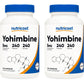 Nutricost Yohimbine HCl 5mg, 240 Capsules Extra Strength - Gluten Free, Non-GMO