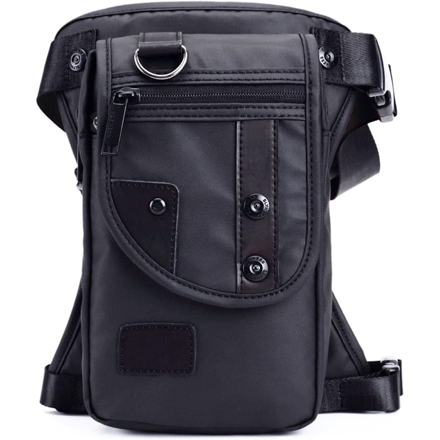 Oxford Leg Bag for Men Motorcycle Riding Women's Fanny Pack Outdoor Travel Fishing Hiking Cycling Hip Bags Black