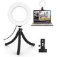 Video Conference Lighting Kit, Ring Light for Monitor Clip On,for Remote Working, Distance Learning,Zoom Call, Self Broadcasting and Live Streaming, Computer Laptop Video Conferencing
