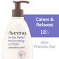 Aveeno Stress Relief Moisturizing Body Lotion with Lavender Scent, Natural Oatmeal to Calm & Relax, Non-Greasy Daily Stress Relief Lotion, 12 fl. oz