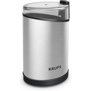 KRUPS Electric Coffee Grinder: 3 oz Capacity, 200 Watts - Versatile for Beans, Spices, Nuts - One-Touch Operation, Customizable Grind for 12 Cups - Ideal for Espresso, French Press