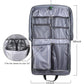 Foldable Carry On Garment Bag Fit 3 Suits, 44-inch Suit Bag for Travel and Business Trips with Shoulder Strap