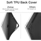 ZtotopCases for iPad Pro 12.9 Inch 2017/2015 (1st & 2nd Generation) with Pencil Holder, Lightweight Soft TPU Back Cover + Auto Sleep/Wake, Slim Tablet, Black